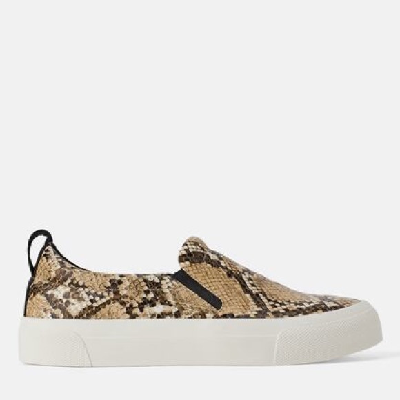 Zara Shoes - Zara Snake Print Sneakers 9